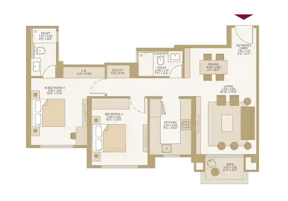 2 BHK