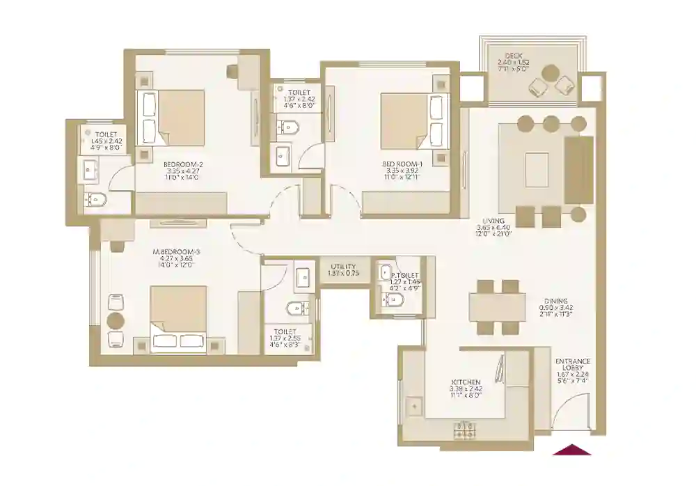 3 BHK