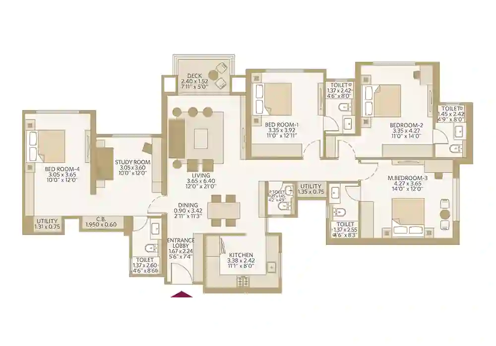 4 BHK